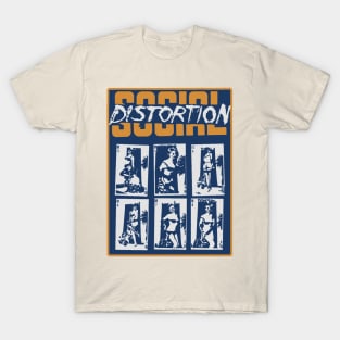 The woman social distortion T-Shirt